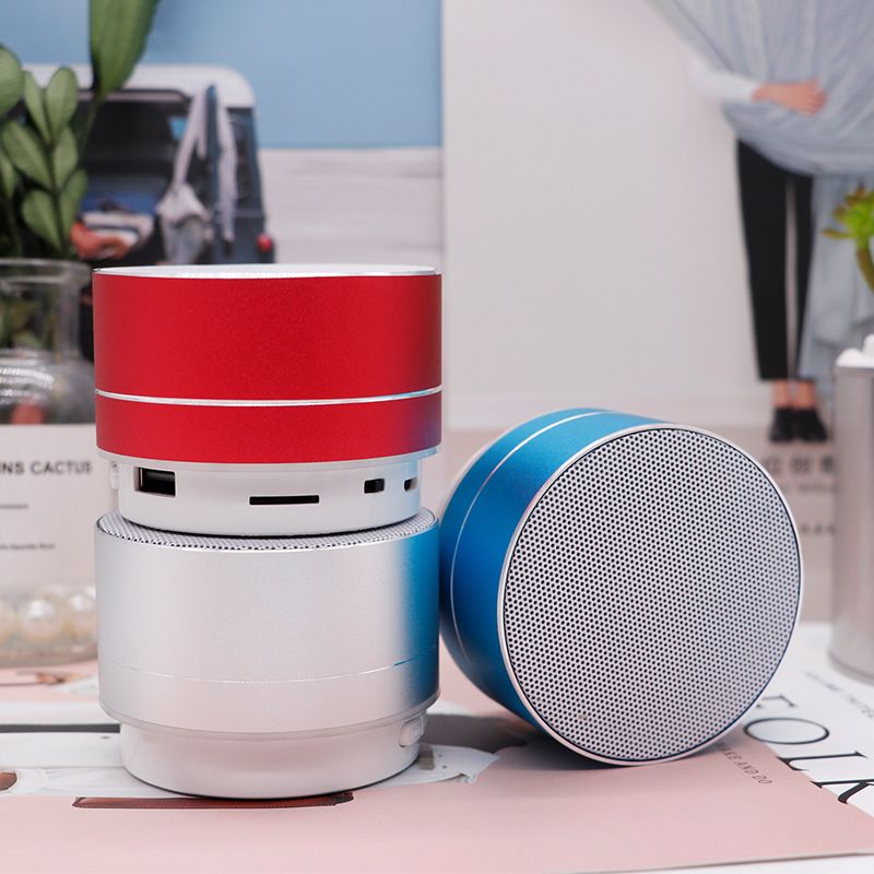 A10 metal Bluetooth speaker, mobile phone, computer, laptop, subwoofer, mini steel cannon, wireless plug-in small speaker