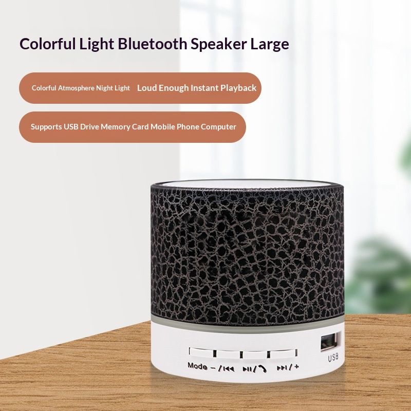 A10 metal Bluetooth speaker, mobile phone, computer, laptop, subwoofer, mini steel cannon, wireless plug-in small speaker