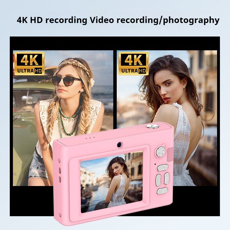 32GB Digital Camera Compact 48MP Autofocus 16X Digital Zoom Photo Camera: 2.8 Inch 4K LCD Screen Portable Vlogging Photography Camera for Kids, Beginners, Teens, Students