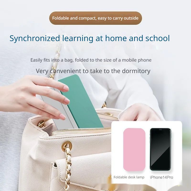 Touch Control LED Study Lamp - USB Rechargeable Dimmable Desk Light for Students