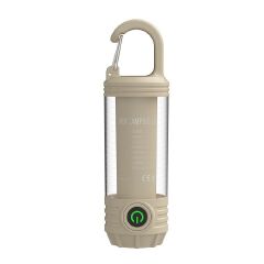 Mini Portable Rechargeable Camping Lantern - Super Bright LED Flashlight with Hanging Hook