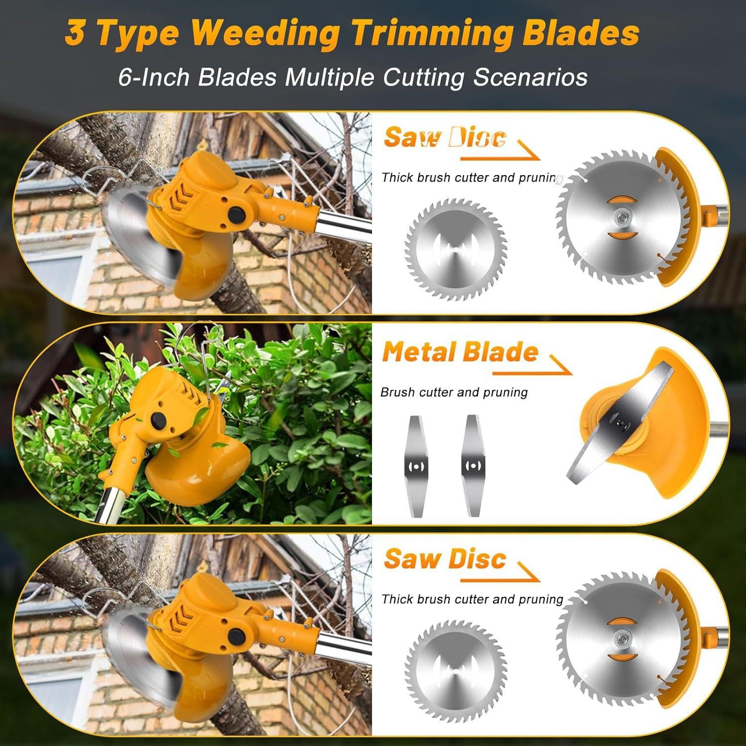 New lithium battery weeding machine Electric mower. Small household lithium battery multifunctional weed killer. 48V battery