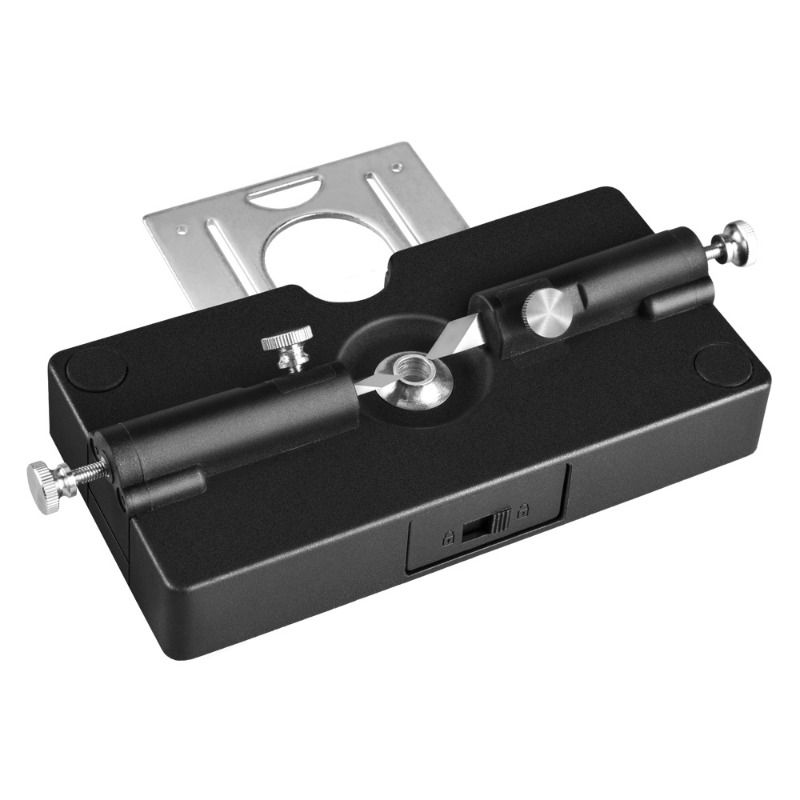 Woodworking drilling straight hole locator, round wood tenon drilling machine