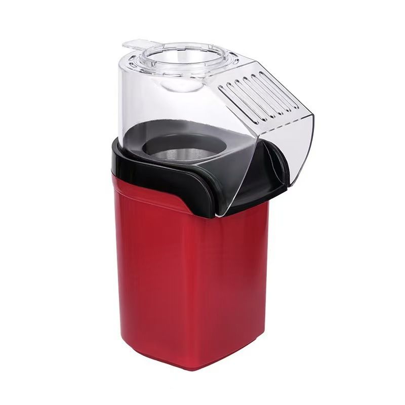 Electric Hot Air Popcorn Popper, Oil-Free Healthy Popcorn Machine for Home, Kids Snack, Movie Night