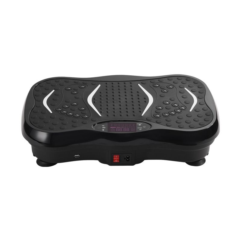 Smart Whole Body Vibration Plate Exercise Machine, Home Fitness Vibration Platform for Weight Loss, Fat Burning, Body Shaping & Toning, Silent Lazy Workout Equipment for Home & Office Use