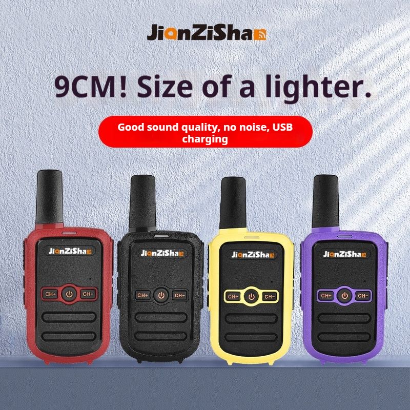 Jianzi Mountain M1 Mini Walkie-Talkie, Outdoor Handheld Small Walkie-Talkie