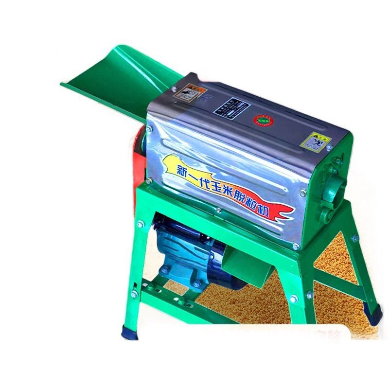 New generation of high-efficiency household small corn sheller, fully automatic electric corn sheller