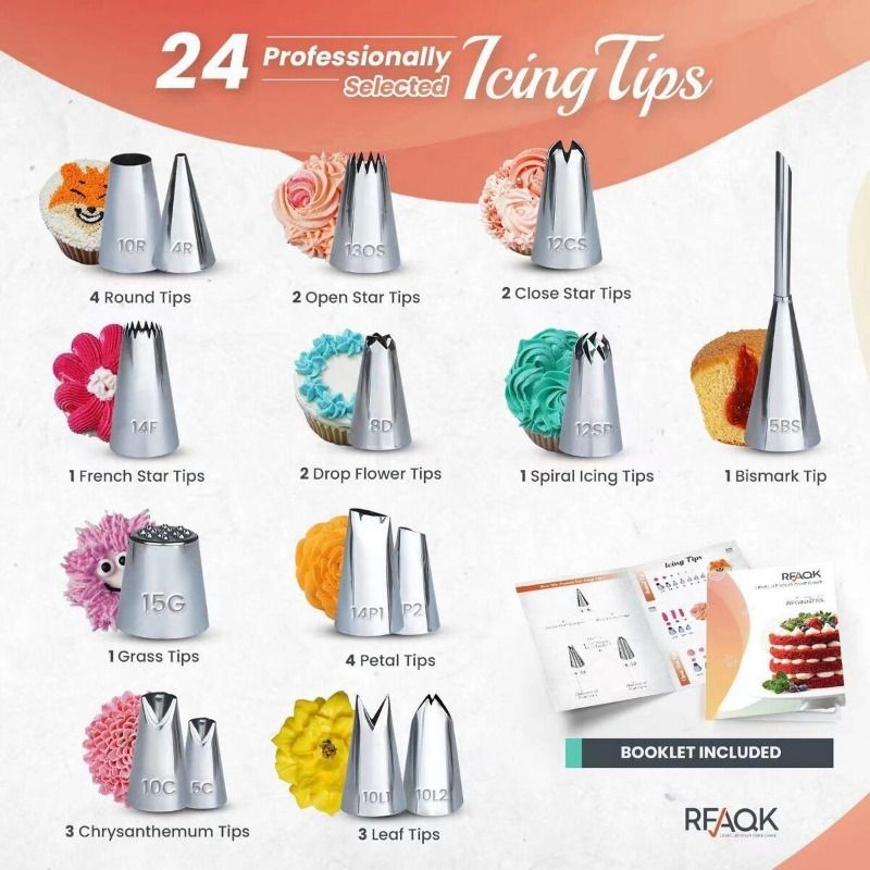 A one-stop tool for making and decorating cake transfer sets, making it easy for beginners to make professional desserts.