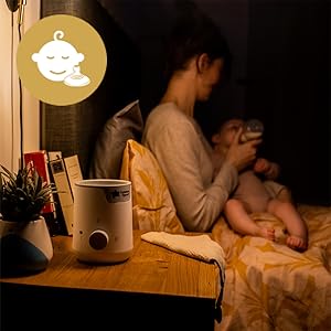 Tommee Tippee Easiwarm Bottle Warmer, White, Warms Breast Milk to Body Temperature in 4 Minutes, with Automatic Timer and One-Dial Operation