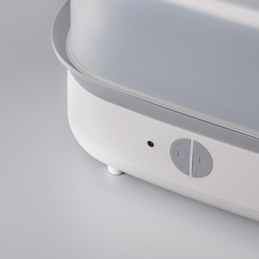 Tommee Tippee Electric Steam Steriliser – Fast, Compact, BPA-Free Baby Bottle Sterilizer with One-Button Operation, Chemical-Free Steam Cleaning, and Space-Saving Design for Bottles, Pacifiers, and Ac