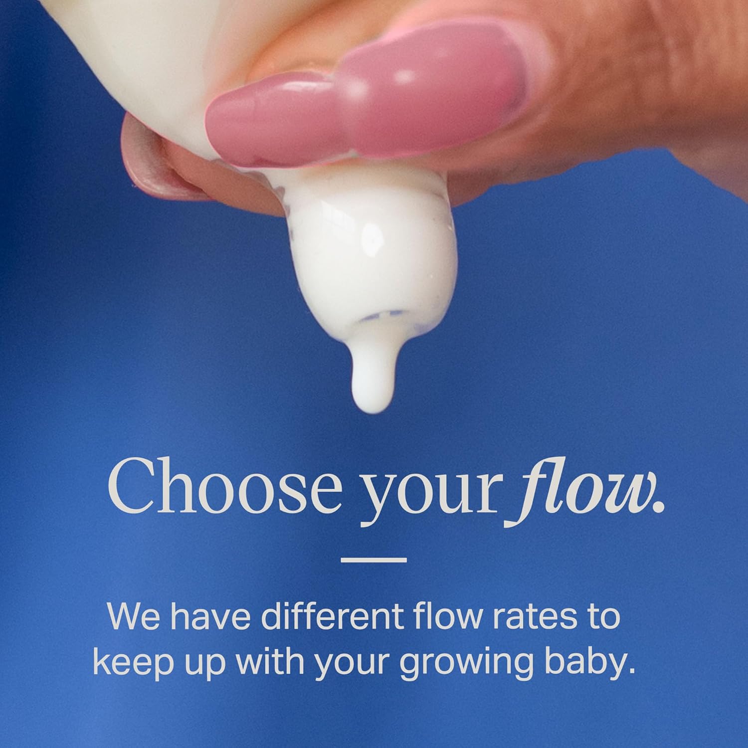 Tommee Tippee Advanced Anti-Colic Baby Bottle Teats, Medium Flow for 3m+, Pack of 2 Breast-Like Teats for a Natural Latch, BPA Free Soft Silicone