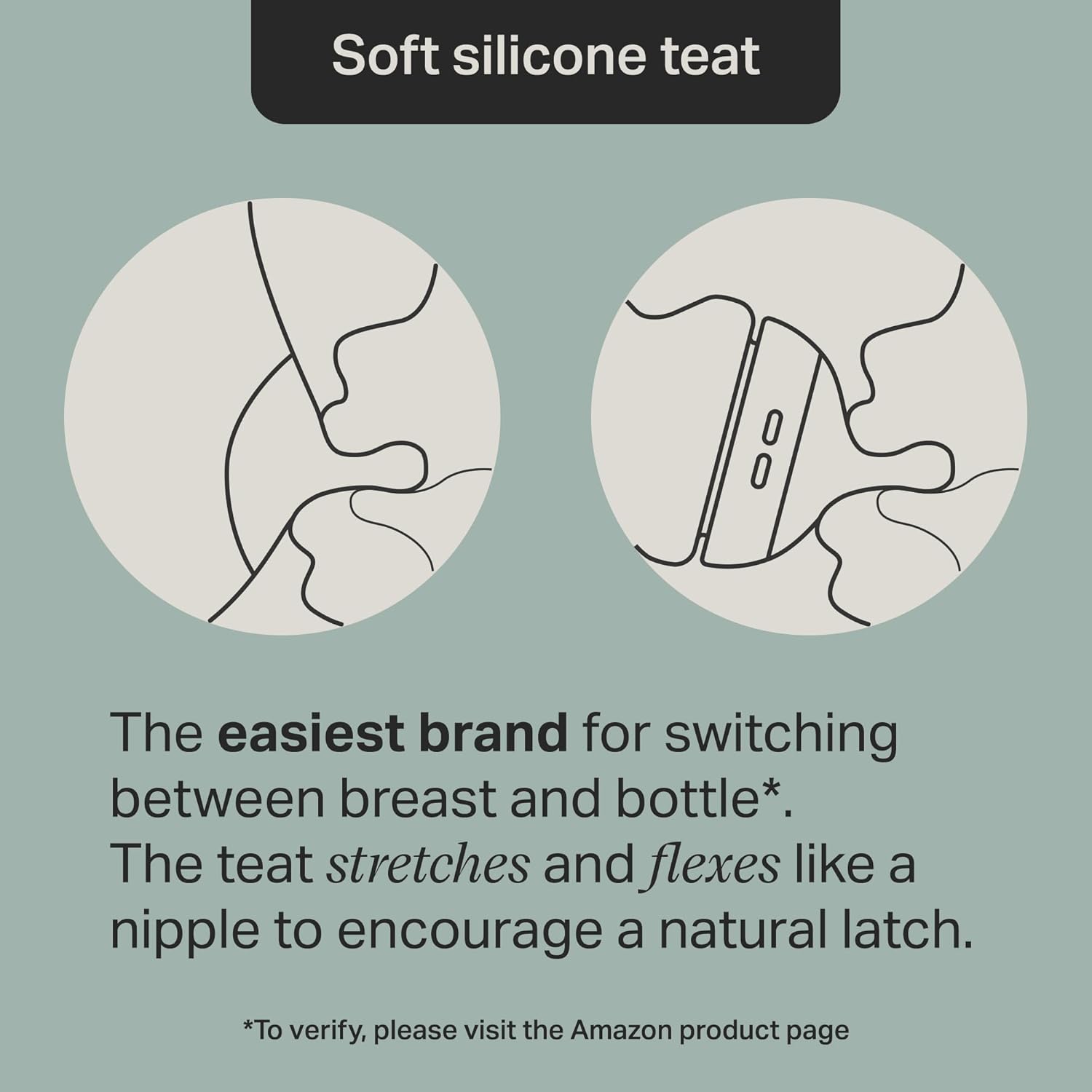 Tommee Tippee Baby Bottles, Natural Start Anti-Colic Baby Bottle with Slow Flow Breast-Like Teat, 260ml, 0m+, Self-Sterilising, Baby Feeding Essentials, Pack of 2