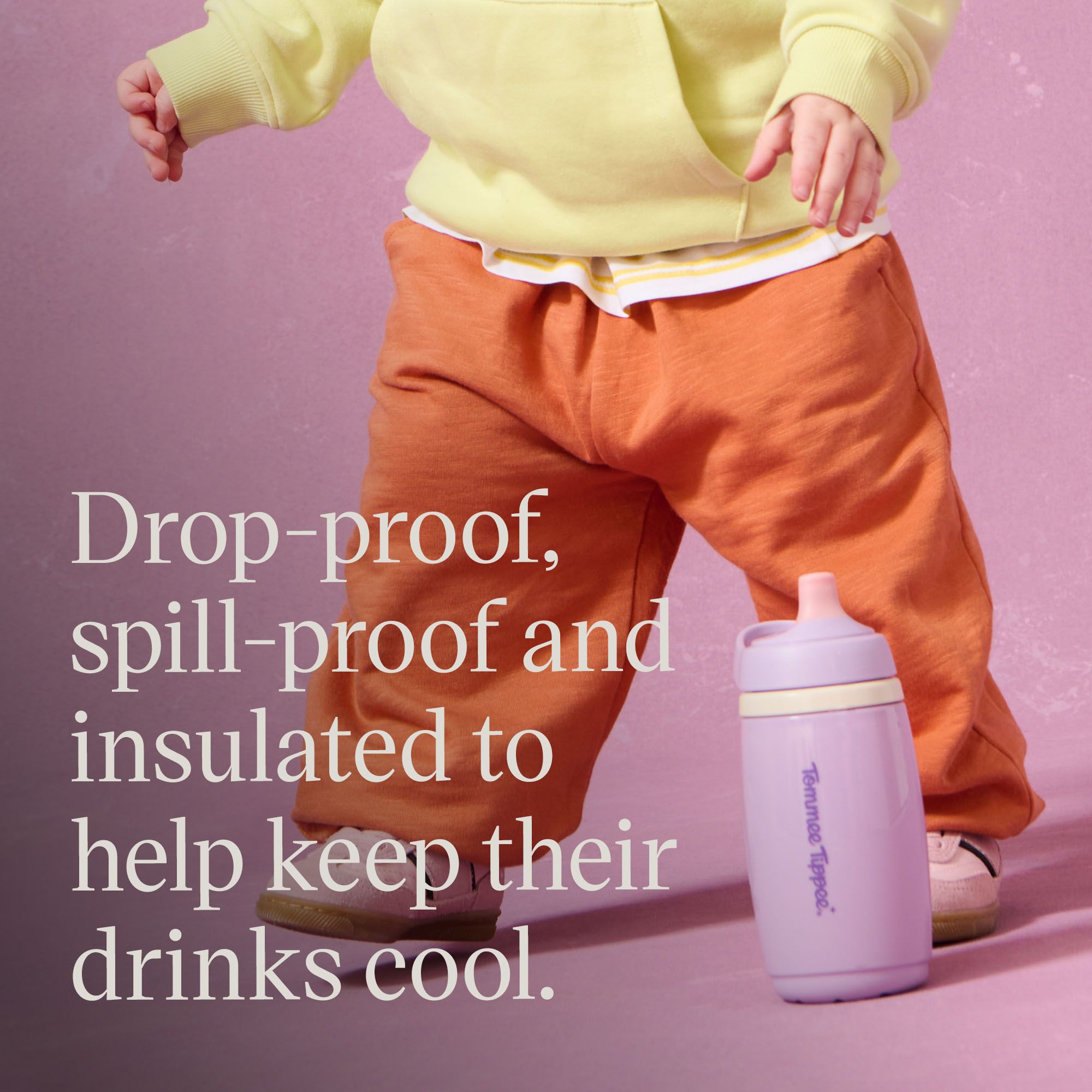 Tommee Tippee Active Spout water and milk bottle 12m+ 266ml – Blue