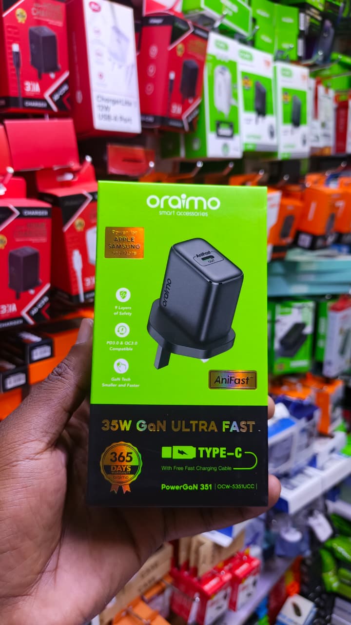 ORAIMO 35W GaN Ultra Fast Charger TYPE C –