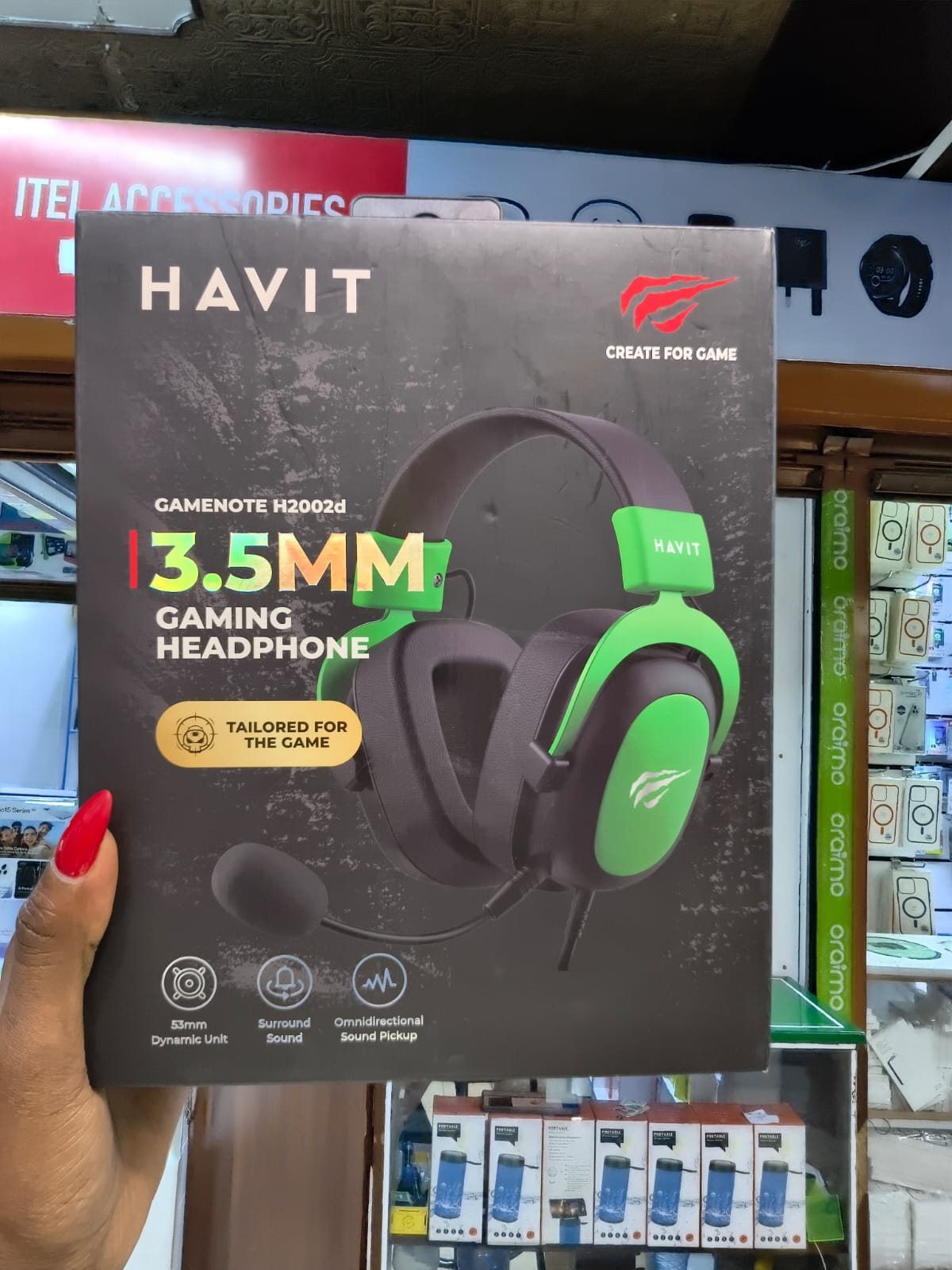 Havit Gaming Headphones 3.5 mm Jack — Clear Audio + Detachable Microphone