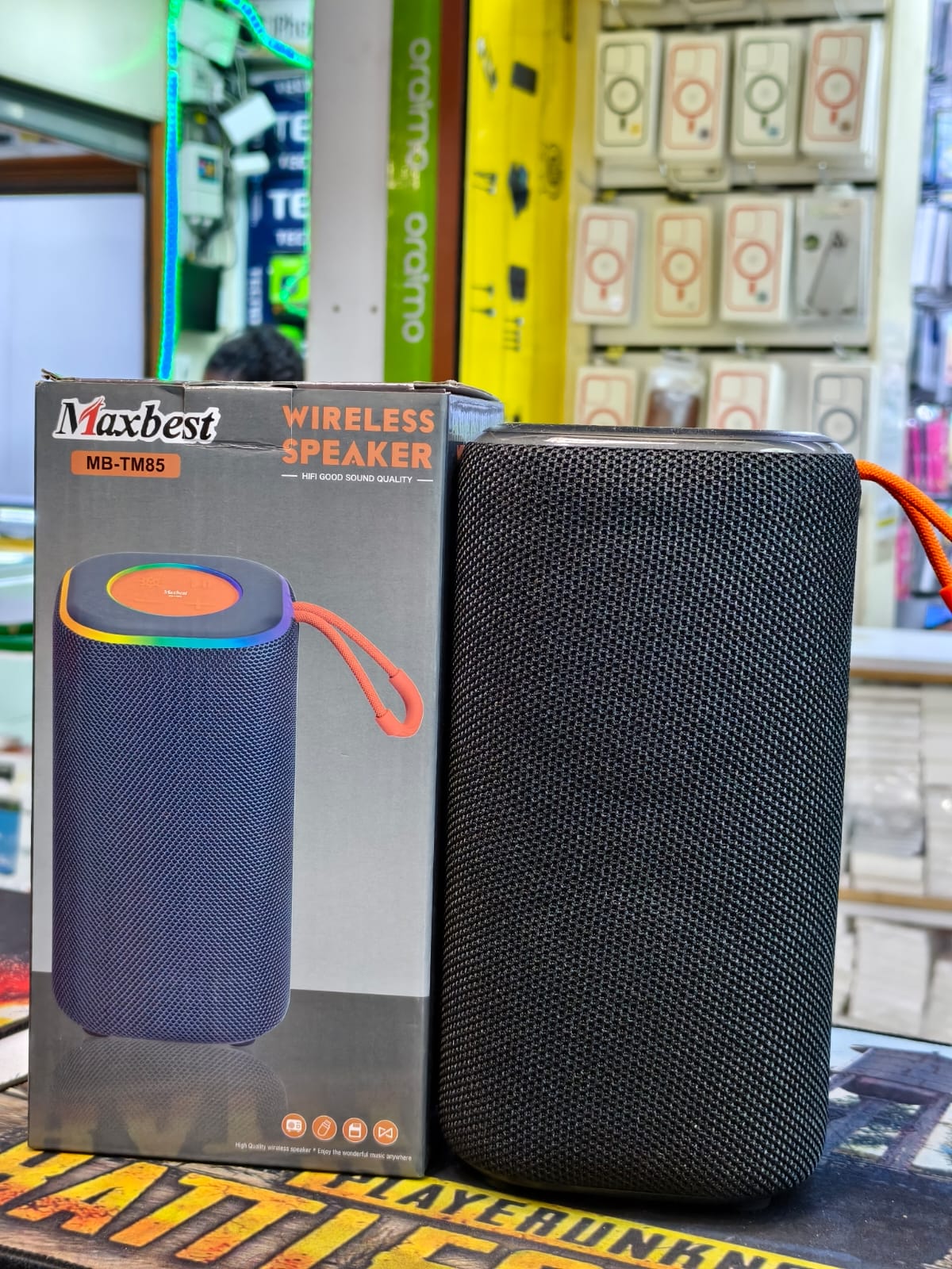 Maxbest MB-TM85 Portable Bluetooth Speaker – Powerful Sound & Deep Bass