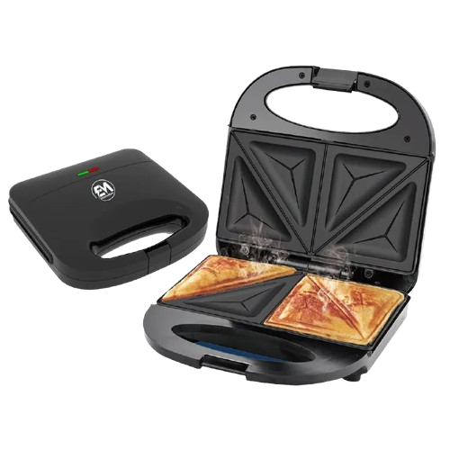 Sandwich Maker 2-Slice Non-Stick 750W Toaster for Bread ElectroMate