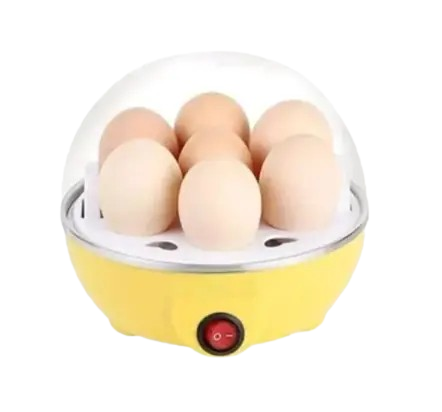 Portable Electric Egg Boiler 7/14 Eggs Capacity – Automatic Power Off Fast Egg Cooker & Steamer – Transparent Lid Compact Kitchen Appliance for Home Use
