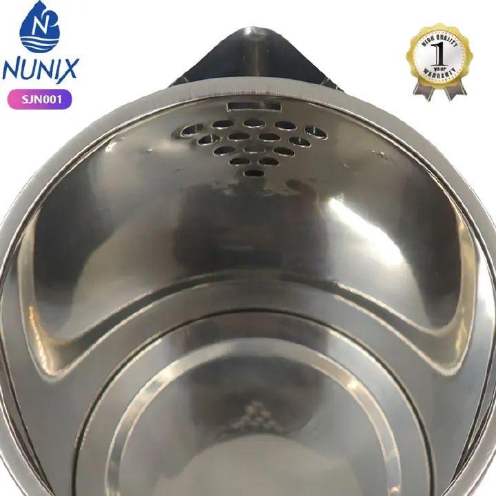 Nunix SJN001 2.5L Electric Kettle 1500W – Fast Boil Cordless Kettle with Auto Shut-Off & Boil-Dry Protection