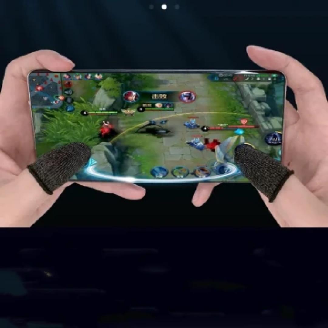 Sensitive PUBG Gaming Finger Sleeve Game Controller Gloves Breathable Anti-Sweat Mobile Touch Screen Fingertips Finger Cover