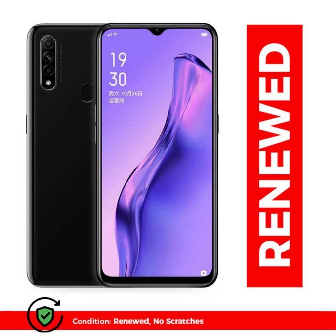 OPPO A31 6.5" 6+128G 12MP+2MP+2MP 4230mAh Fingerprint White and Black Available