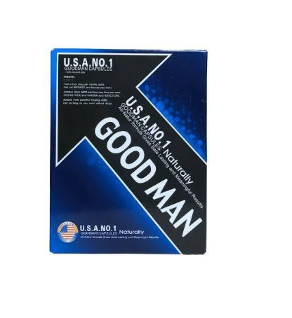 GoodMan Penis Enhancement & Erection & Sperm Booster Supplement 60 capsules