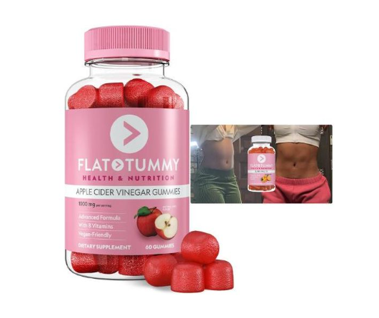Organic Flat Tummy Gummies Apple Cider/ Flat Tummy Capsules/ Flat Tummy Gummies/ Flat Tummy Detox Boosts Metabolism/ Weight Loss/ Flat Tummy Garcinia Cambogia/ Burning Flat Tummy Pills/ Weight Control