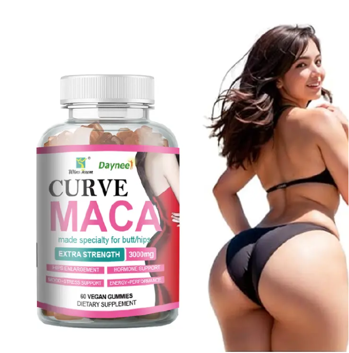 Curve Maca Daynee Gummies for Butt & Hips Enlargement – Enhances Curves, Boosts Energy & Balances Hormones Naturally