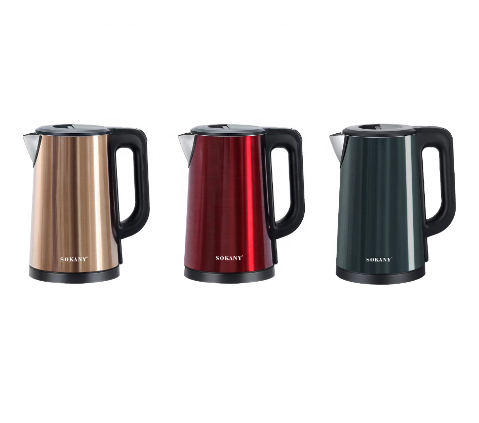 Electric Kettle Stainless Steel Household Large Capacity Whistle Convenient Glass Kettle