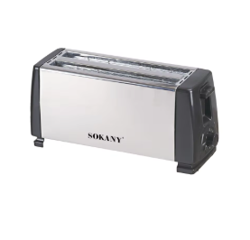 1300W High Quality 4 Slice pop-up Toaster with variablle browning control