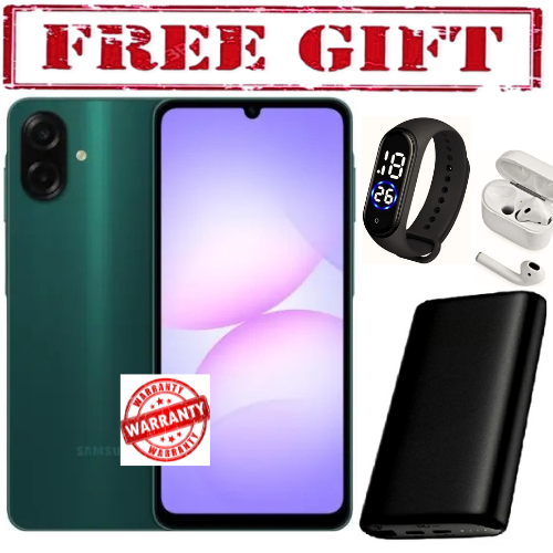 LIMITED TIME DEAL!! Samsung Galaxy A07 64GB/128GB+4GB 6.7" 90Hz PLS LCD Display (50+2)MP Camera 5000mAh Battery 25W Dual SIM Fingerprint Galaxy A07 AI Smartphone