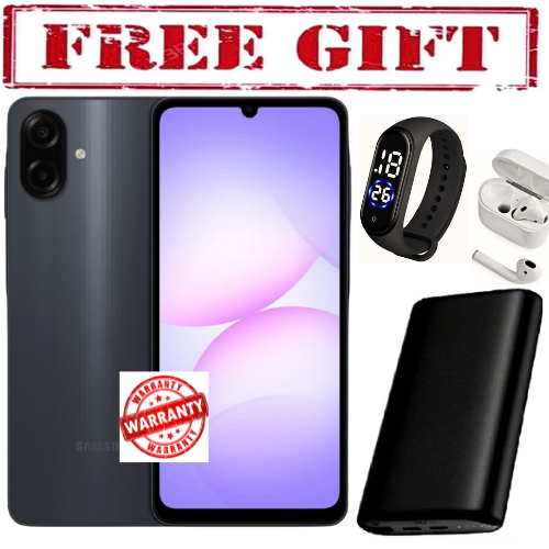 LIMITED TIME DEAL!! Samsung Galaxy A07 64GB/128GB+4GB 6.7" 90Hz PLS LCD Display (50+2)MP Camera 5000mAh Battery 25W Dual SIM Fingerprint Galaxy A07 AI Smartphone