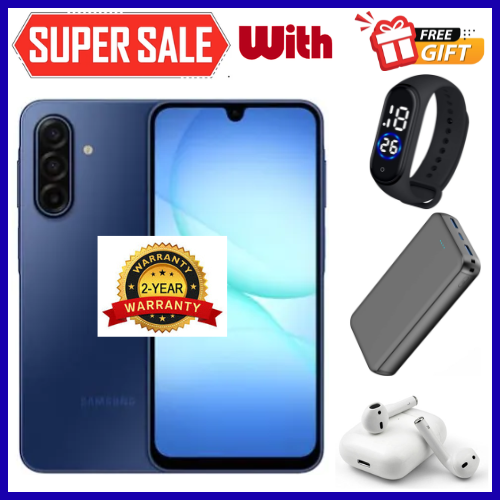 LIMITED OFFERS!!! BRAND NEW SAMSUNG GALAXY A17 128GB/256GB+4GB/6GB/8GB 6.7" Super AMOLED Display 50MP Triple Camera Android 15 IP54 Waterproof 5000mAh 25W Type-C Charge AI Smart Phones 
SKU ID: