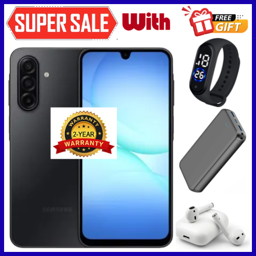 LIMITED OFFERS!!! BRAND NEW SAMSUNG GALAXY A17 128GB/256GB+4GB/6GB/8GB 6.7" Super AMOLED Display 50MP Triple Camera Android 15 IP54 Waterproof 5000mAh 25W Type-C Charge AI Smart Phones 
SKU ID: