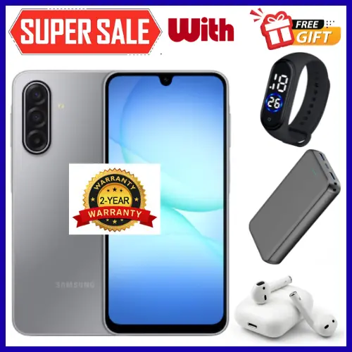 LIMITED OFFERS!!! BRAND NEW SAMSUNG GALAXY A17 128GB/256GB+4GB/6GB/8GB 6.7" Super AMOLED Display 50MP Triple Camera Android 15 IP54 Waterproof 5000mAh 25W Type-C Charge AI Smart Phones 
SKU ID: