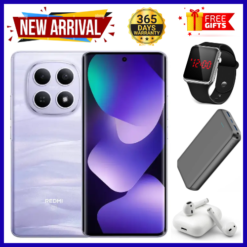 BRAND NEW XIAOMI Redmi Note 15 256GB ROM + 8GB RAM 6.77" 120Hz AMOLED Curved Display 108 MP Rear Camera 20MP Selfie 6000mAh Battery 33W FAST CHARGING On-Screen Fingerprint