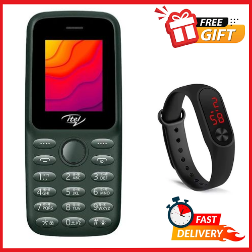 LIMITED TIME DEALS!!!!NEW ITEL 2163 1.8" DISPLAY WIRELESS FM DUAL SIM OPERA MINI BRIGHT TORCH KABAMBE KATULULU BUTTON FEATURE PHONE KING TALKER 2000 CONTACTS MEMORY ONE 5.0