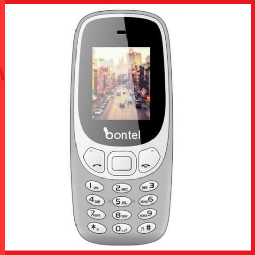 NEW ORIGINAL BONTEL 3310 1.77" DISPLAY FM RADIO 1000 MAH BATTERY KABAMBE/KATULULU/MULIKA MWIZI CHEAP FEATURE PHONE
