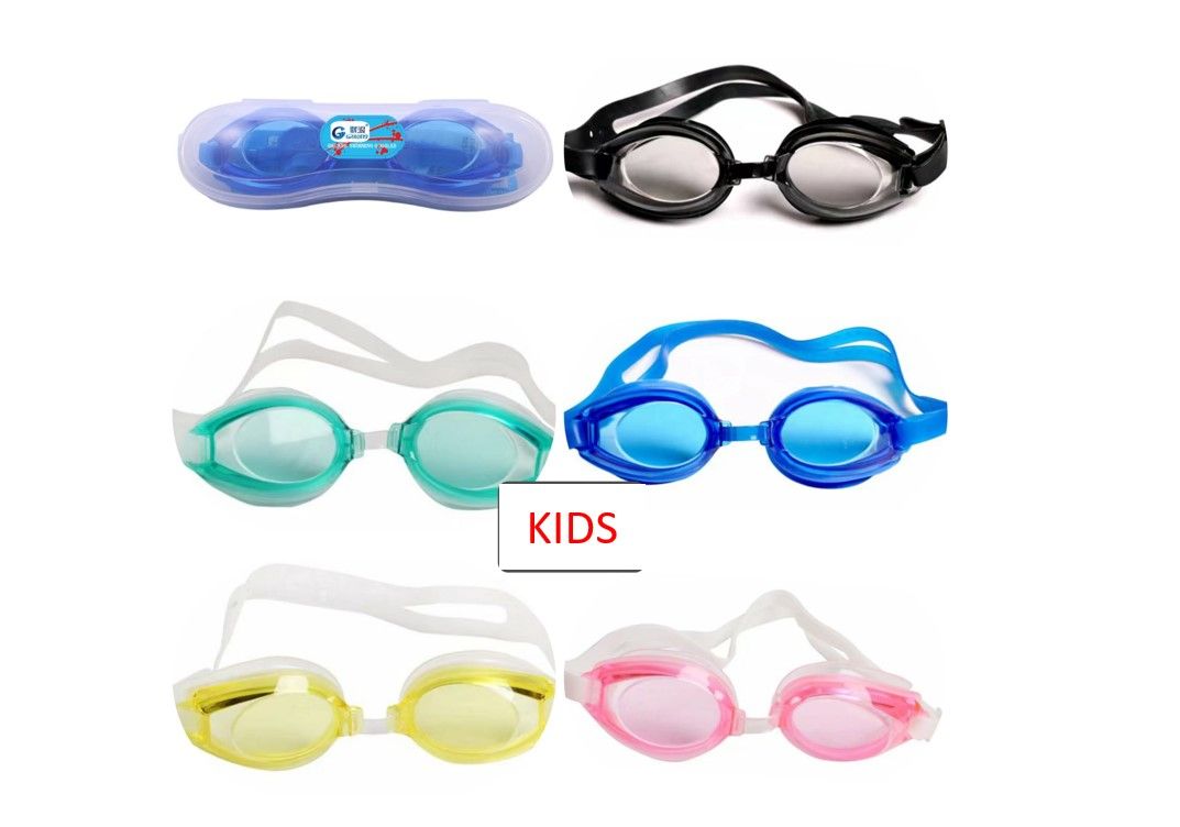 Silicone Swimming Goggles KIDS – Anti-Fog UV Protection Lenses, Clear Wide Vision, Adjustable Strap, Comfortable Leak-Proof Fit, Durable Swim Goggles for Adults and Kids, Everyday Use, On Offer 🏊‍♂️✨