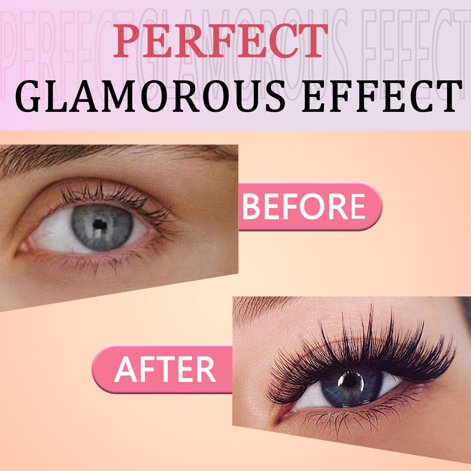 10 Pair Set Soft Fluffy Lashes Faux Mink Eyelashes