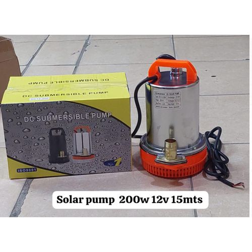 15M 12V 200W Surbmisible solar water pump