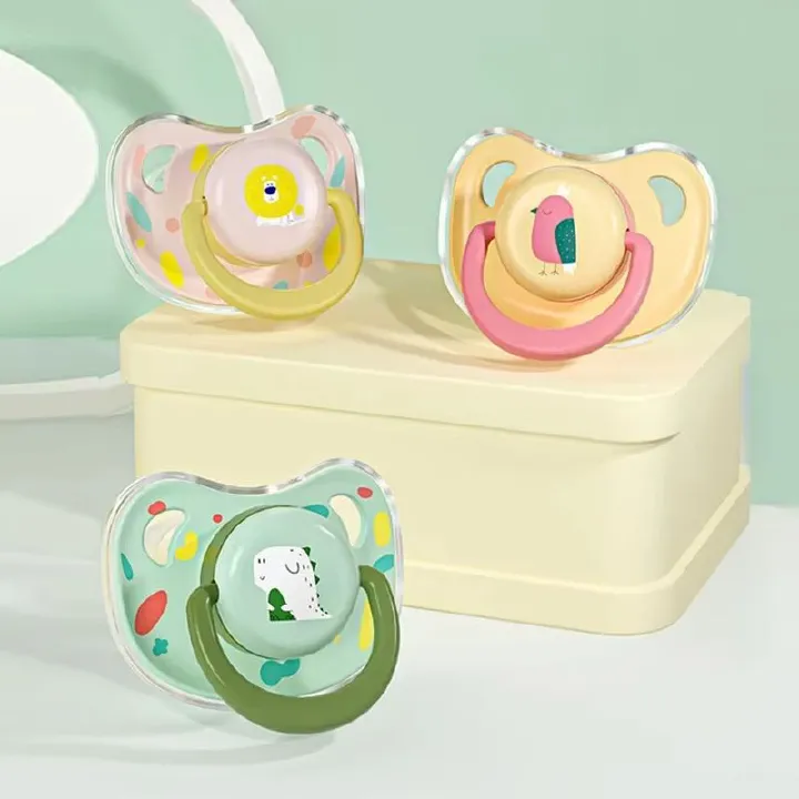 Silicone Baby Nipple BPA Free Infant Baby Animal Cartoon Pacifier Food Grade Dummies Newborn Soother for Baby Gift