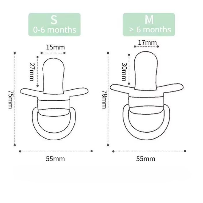 Silicone Baby Nipple BPA Free Infant Baby Animal Cartoon Pacifier Food Grade Dummies Newborn Soother for Baby Gift