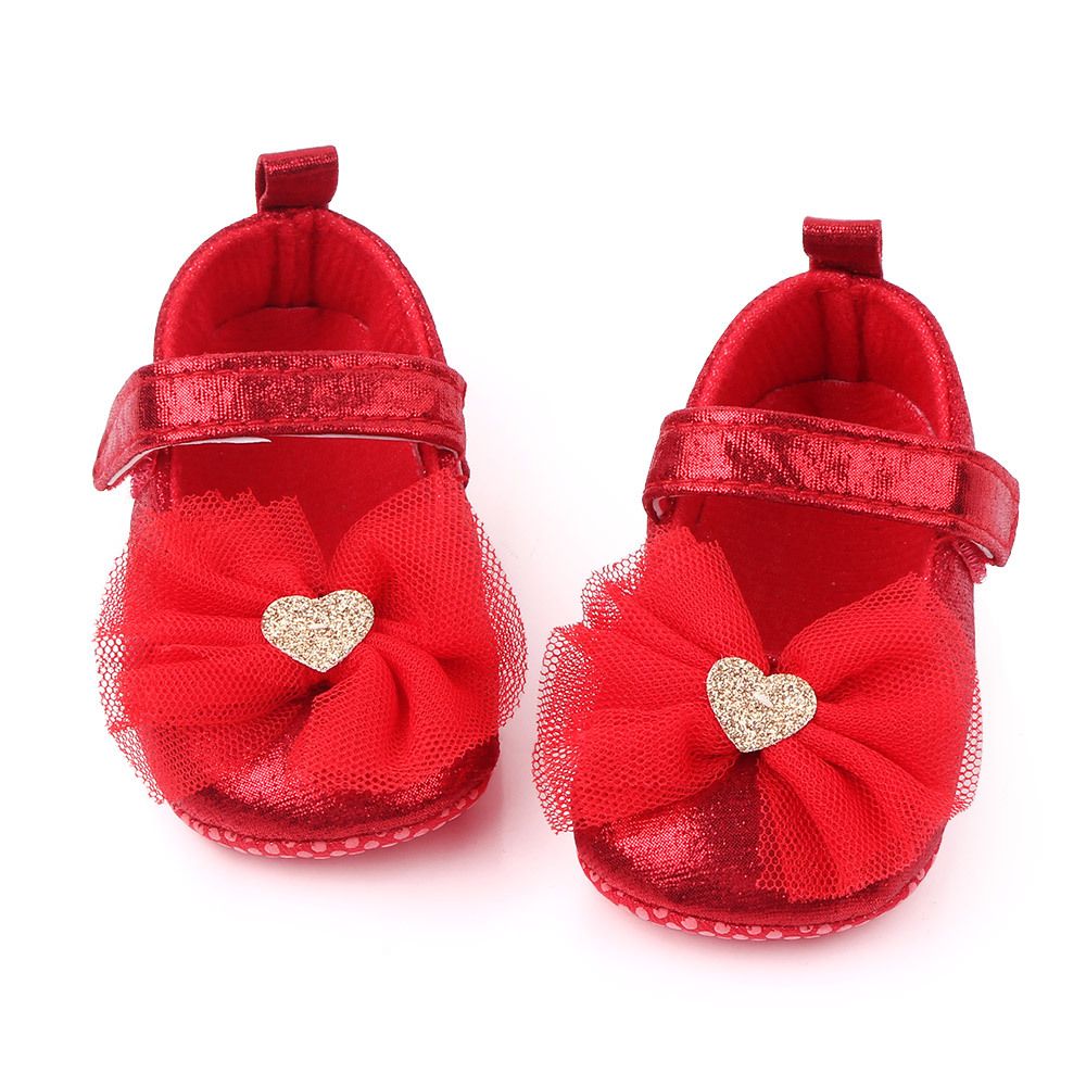 Baby Step Shoes Baby's First Pair of Toddler Shoes Baby Shoes Breathable Non-slip Girls Fashion Shoes Princess Lace Style