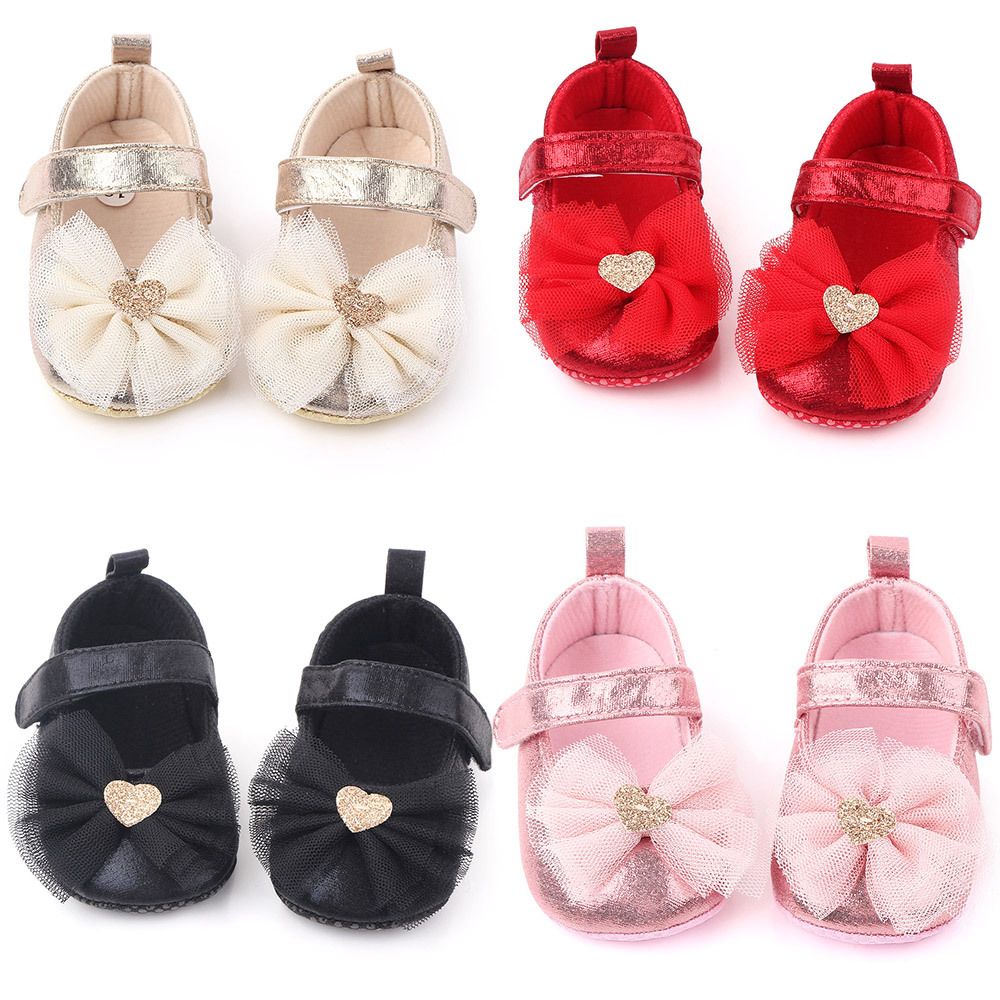 Baby Step Shoes Baby's First Pair of Toddler Shoes Baby Shoes Breathable Non-slip Girls Fashion Shoes Princess Lace Style