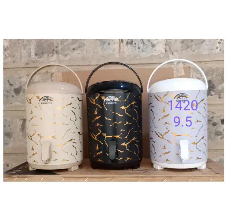 Sundabest 9.5L Electric Tea Urn with Marble Effect Finish – Large Capacity Hot Water Boiler for Home, Office, Events, and Catering Use