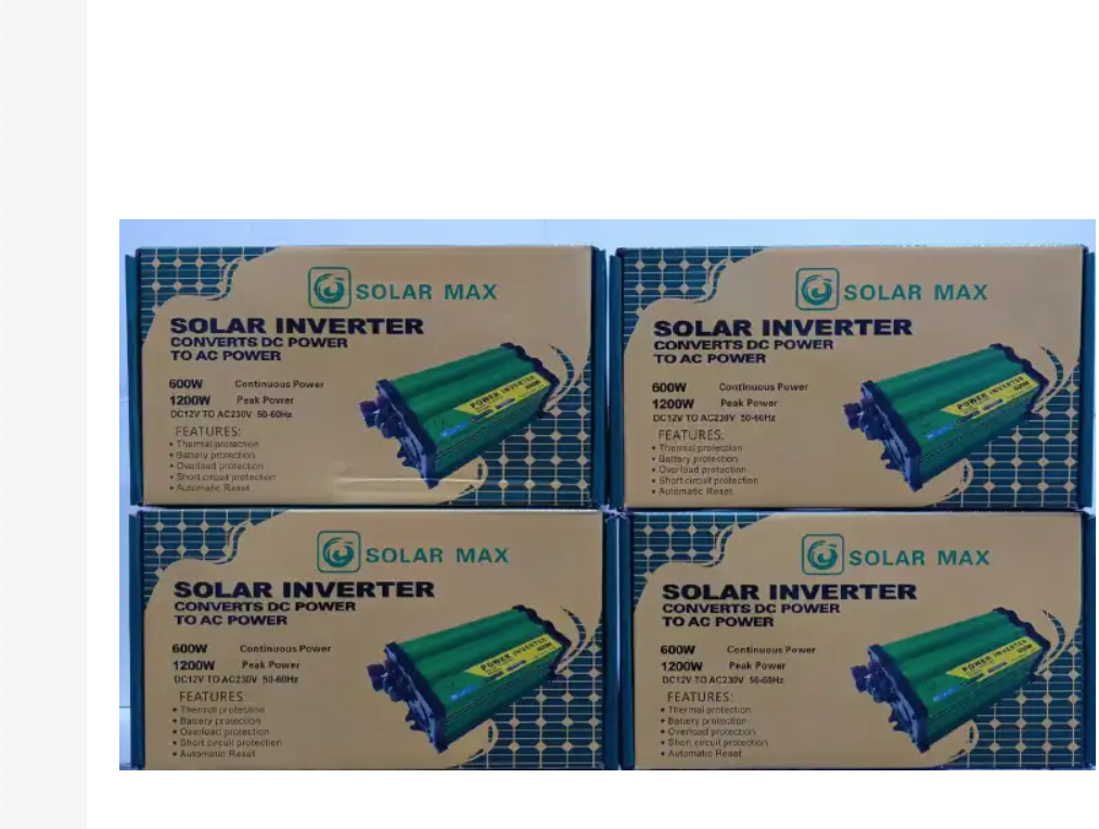 Solarmax 600Watts Inverter DC To AC Solar Inverter Solar Power Inverter Pure Sine Wave Inverter