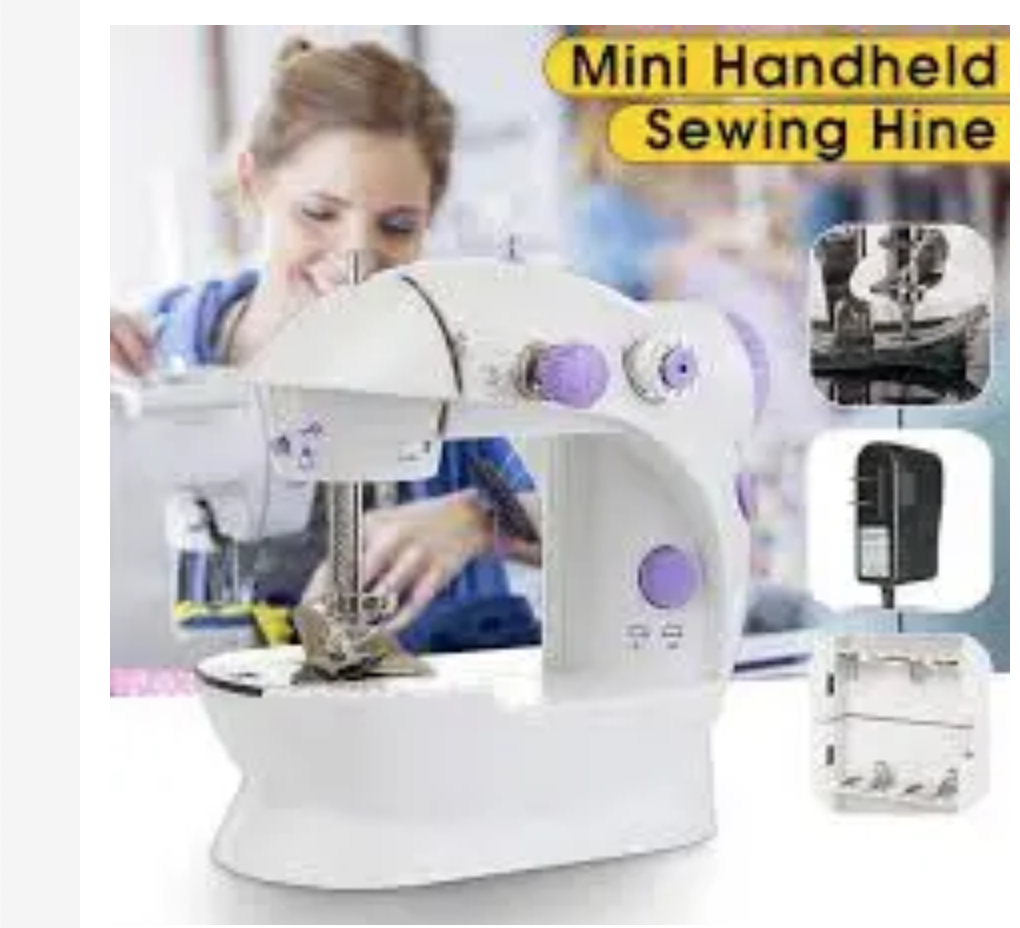 NEW Electric Mini Sewing Machine Multi Function Mini Portable Desktop Tailor Household Electric Craft Sewing Machine Handy Sewing Machine