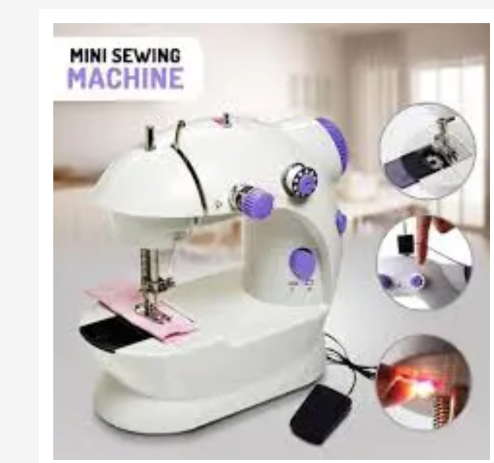 NEW Electric Mini Sewing Machine Multi Function Mini Portable Desktop Tailor Household Electric Craft Sewing Machine Handy Sewing Machine