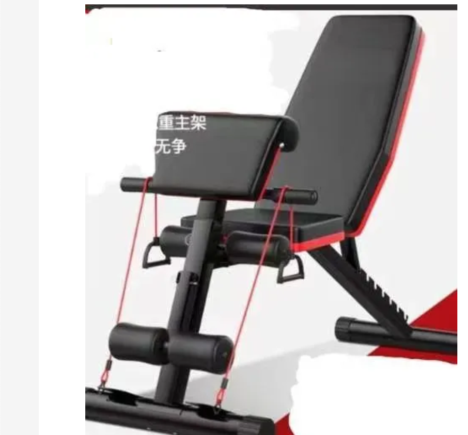 Gym bench Versatile Design Adjustable bench suitable for a variety of exercises, including dumbbell workouts, bodyweight exercises and shoulder and chest cable pullups.